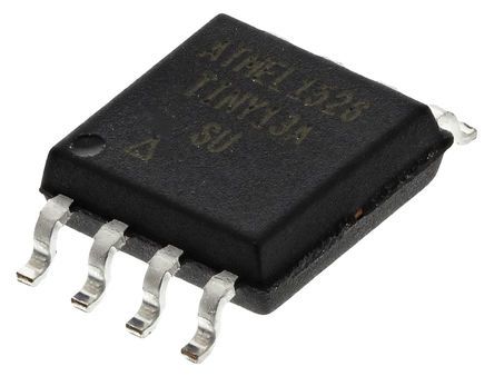 Microchip Mikrocontroller ATtiny13 AVR 8bit SMD 1 KB SOIJ 8-Pin 20MHz 64 B RAM