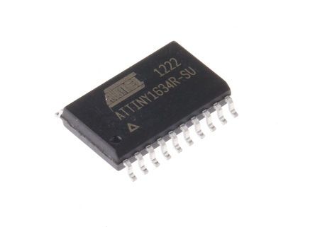 Microchip Mikrocontroller ATtiny1634 AVR 8bit SMD 16 KB SOIC 20-Pin 12MHz 1 KB RAM