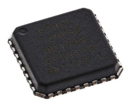 Microchip Mikrocontroller ATtiny88 AVR 8bit SMD 8 KB VQFN 32-Pin 12MHz 512 B RAM