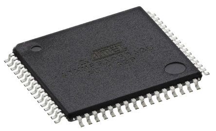 Microchip Mikrocontroller AVR XMEGA AVR 8bit SMD 256 + 8 KB TQFP 64-Pin 32MHz 16 KB RAM USB
