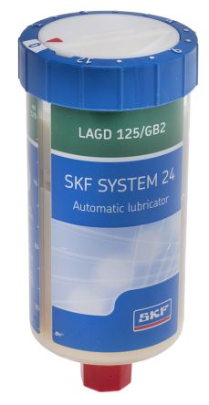 SKF Système De Lubrification Automatique Monopoint Plastique LGGB 2, 125 Ml