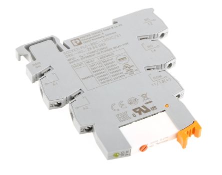 Phoenix Contact PLC-RSC-120UC/21AU/MS Interface Relais, 110V Ac/dc / 110 V Dc, 120V Ac 110V Ac/dc, 1-poliger Wechsler