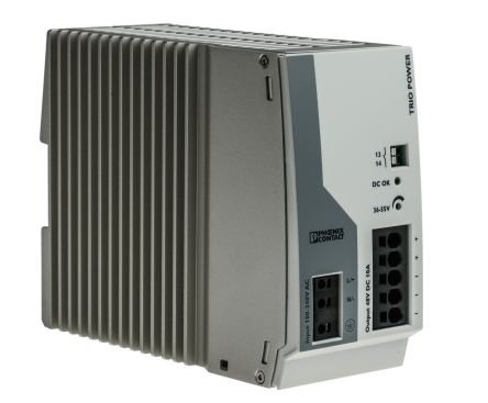 Phoenix Contact TRIO-PS-2G/1AC/48DC/10 2-Kanal Switch-Mode DIN-Schienen Netzteil 480W, 100 → 240V Ac, 48V Dc /