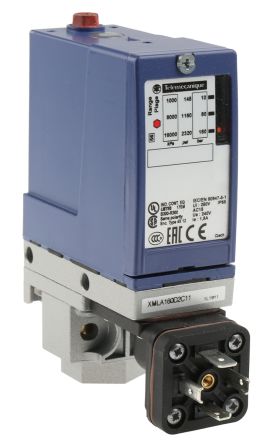 Telemecanique Sensors Interrupteur De Pression 160bar Max, Pour Air, Huile Hydraulique
