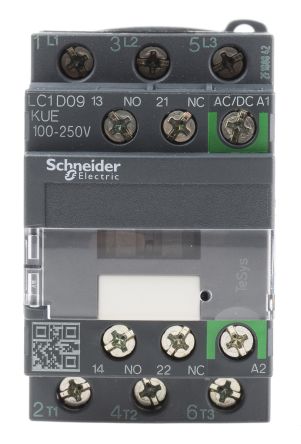 Schneider Electric TeSys D LC1D Leistungsschütz / 230 V Ac Spule, 3 -polig 3 Schließer, 690 V Ac / 9 A