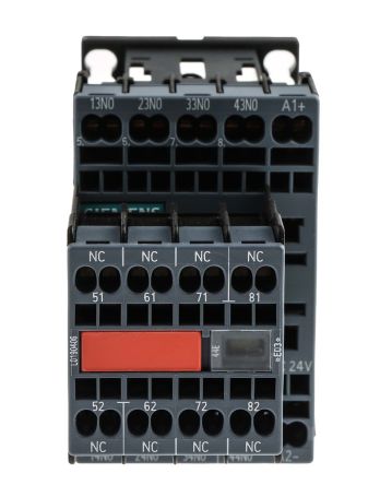 Siemens 3RH2 Series Contactor, 10 A, 4NO + 4NC, 600 V Dc, 690 V Ac
