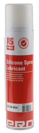 RS PRO Schmierstoff Silikon, Spray 400 Ml