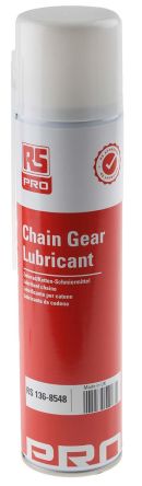 RS PRO Chain Gear Schmierstoff PTFE, Spray 400 Ml