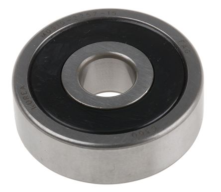 FAG 6300-H-2RSR Single Row Deep Groove Ball Bearing- Lip Seals On Both Sides End Type, 10mm I.D, 35mm O.D
