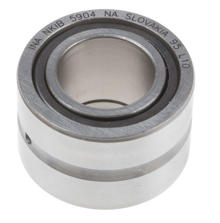 INA NKIB5904-XL Double Row Angular Contact Ball Bearing- Open Type End Type, 20mm I.D, 37mm O.D