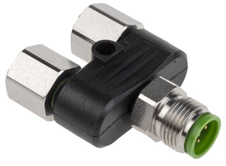 Murrelektronik Limited 7000 Rundsteckverbinder Adapter, 4 (per Contact)A, IP 67