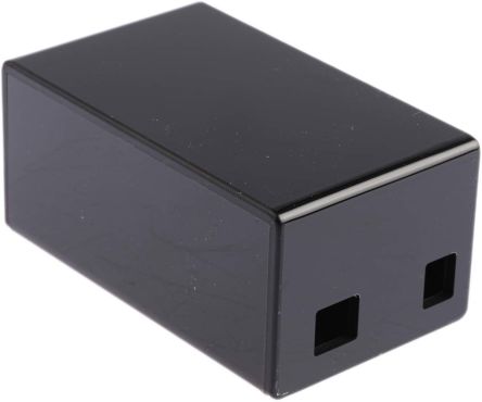 DesignSpark Arduino Gehäuse Für Arduino UNO Und Ethernet Shield Aus Polystyrol, 95 X 57 X 44mm, Schwarz