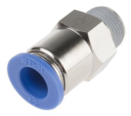 RS PRO Non Return Valve, 12mm Tube Outlet, 0 To 9.9 Kgf/cm², 0 To 990kPa