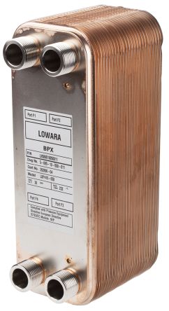 赛莱默 液热交换器, BP410系列, 铜散热器, 309.6 x 112 x 24.1mm