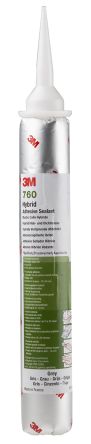 3M Adhesive Sealant 760UV Dichtmittel Grau, Kartusche 600 Ml, –40 → +100 °C