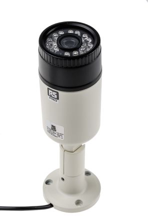 RS PRO Analog CCTV-Kamera, Innen-/Außenbereich, 1312 X 1069pixels, ø 52mm X 80 Mm