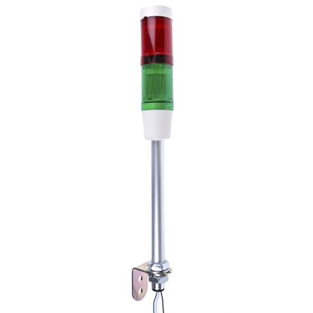 Schneider Electric Harmony XVM LED Signalturm 2-stufig Linse Rot/Grün LED Rot/Grün + Dauer 448mm