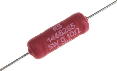 RS PRO 100mΩ Wire Wound Resistor 5W ±5%