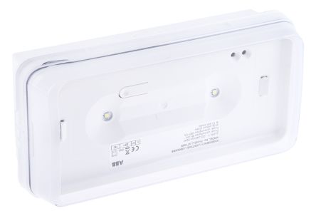 RS PRO LED Emergency Lighting, Bulkhead, 2 X 0.5 W, Maintained, Non Maintained