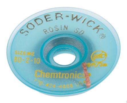 Chemtronics Soder-Wick Entlötlitze Nein, 1.5mm X 3m
