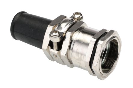 Lapp SKINDICHT Series Metallic Nickel Plated Brass Cable Gland, PG21 Thread, 18mm min., 20mm max., IP65