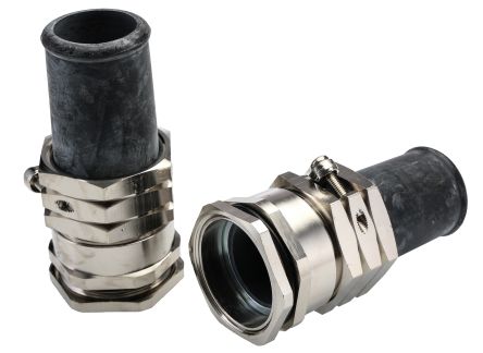 Lapp SKINDICHT Series Metallic Nickel Plated Brass Cable Gland, PG36 Thread, 30mm min., 33mm max., IP65