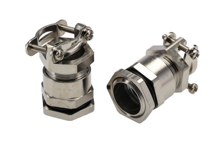 Lapp SKINDICHT Series Metallic Nickel Plated Brass Cable Gland, PG9 Thread, 6mm min., 8mm max., IP55