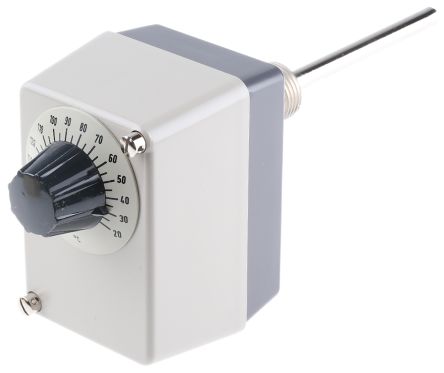 Jumo Kapillar Thermostat Schließer/Öffner, 230V Ac/dc / 10A