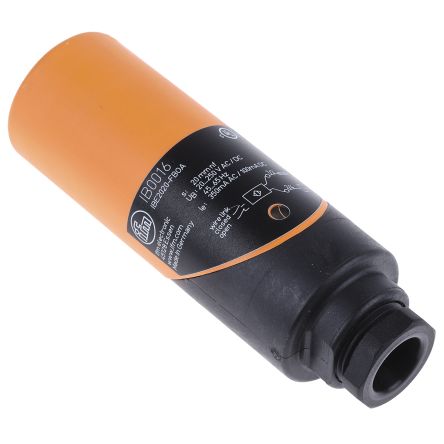 ifm electronic NO/NC Inductive Sensor 20 mm Detection Range, Barrel 98mm length, 20 &#8594; 250 V ac/dc, IP65