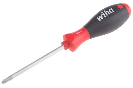Wiha Tools PH2 PHILLIPS® Standard-Schraubendreher, CrVMo-Stahl, 218 Mm / Klinge 100 Mm