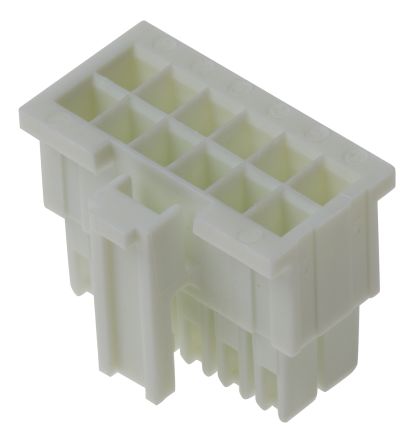 Samtec, IPD1 Male Crimp Connector Housing, 2.54mm Pitch, 12 Way, 2 Row