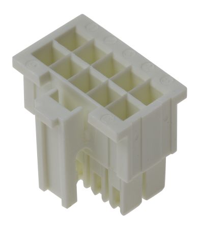 Samtec, IPD1 Male Crimp Connector Housing, 2.54mm Pitch, 10 Way, 2 Row