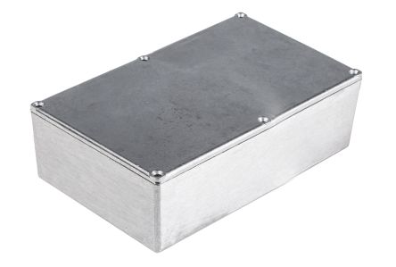 RS PRO Aluminium Gehäuse Außenmaß 187.4 X 119.2 X 56.2mm IP54
