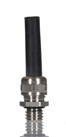 SES Sterling A1 Kabelverschraubung, M8 Messing Vernickelt 3.8mm/ 4.8mm, IP68