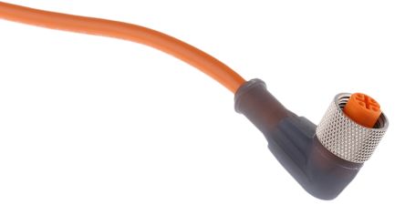 Belden Cable De Conexión, Con. A M12 Hembra, 4 Polos, Con. B Sin Terminación, Cod.: A, Long. 2m, 230 V, 2,5 A, IP65,