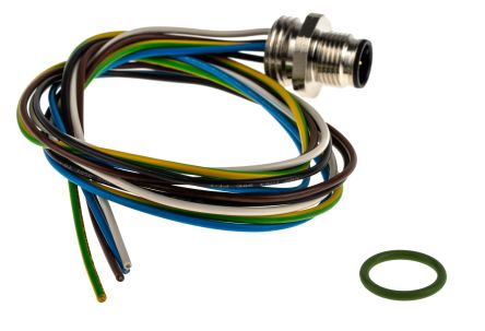 Belden Câble D'actionneur 5 Conducteurs, M12 Mâle Pré-câblé, 200mm