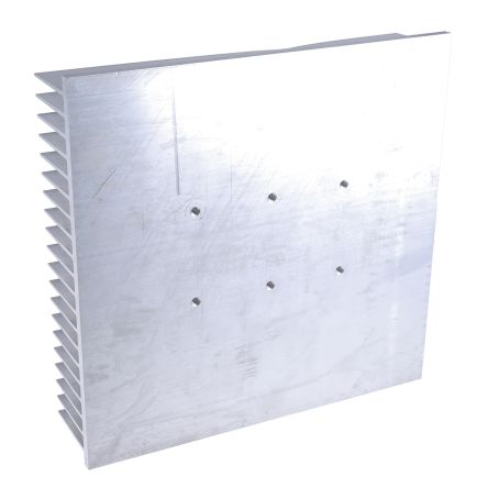 Arcol Ohmite 铝散热器 电子散热器, HS系列, 254 x 248 x 58mm, 0.3°C/W, 螺钉安装