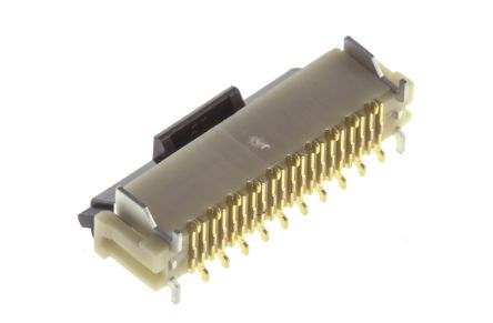 Hirose SCSI-Steckverbinder 28-polig Stecker Gewinkelt, THT, 1.27mm, Schnellverschluss, Serie Stecken DX