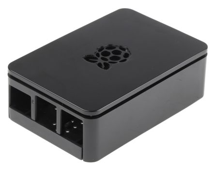 DesignSpark Caja De ABS Negro Para Raspberry Pi 3B+ Y Anteriores