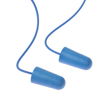 Uvex Einweg Gehörschutzstöpsel EN352, PVC Blau, SNR 37dB, 100 Paar