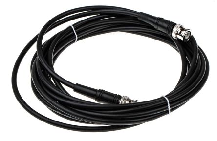 Atem Cable Coaxial RG58C/U, 50 Ω, Con. A: BNC, Macho, Con. B: BNC, Macho, Long. 5m