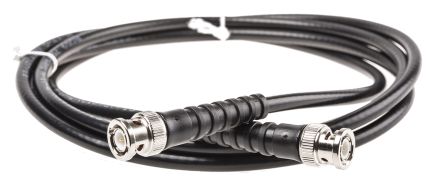 Atem Male BNC To Male BNC Coaxial Cable, 2m, RG59B/U Coaxial, Terminated