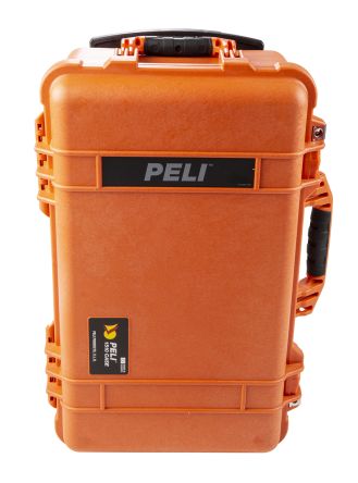 Peli 1510 Polymer Transportkoffer Orange, Auf Rädern, Außenmaße 559 X 351 X 229mm / Innen 501 X 279 X 193mm