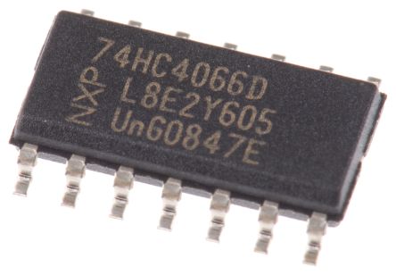 Nexperia Analoger Schalter, 14-Pin, SOIC, 5 V- Einzeln