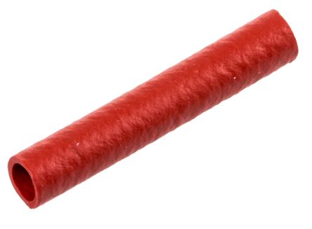 SES Sterling Funda De Cable Helavia De Neopreno Rojo, Long. 25mm, Ø 3mm, Extensible