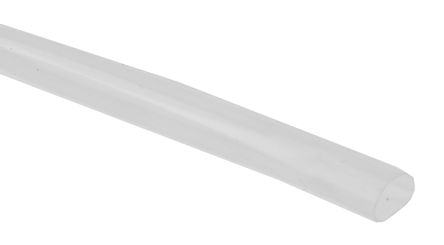 TE Connectivity TFER Wärmeschrumpfschlauch, Teflon Fluoropolymer Transparent, Ø 3.2mm Schrumpfrate 3.2:1, Länge 1.2m