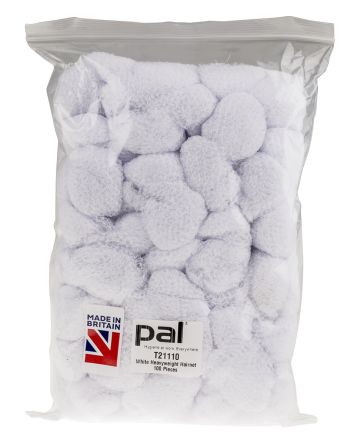 Pal T21110 Hairnets White (PK-100)