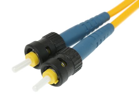 Amphenol Socapex Cable De Fibra óptica Amphenol, Con A: ST, Con B: ST, Long. 5m