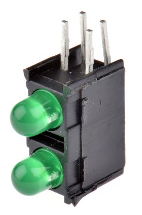Schurter Indicador LED Para PCB A 90º Verde