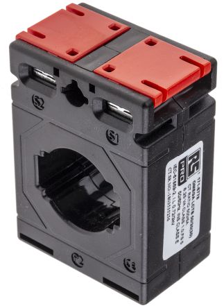 RS PRO Base Mounted Current Transformer, 500A Input, 500:5, 5 A Output, 30 X 10mm Bore